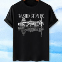 Washington Dc landmarks skyline