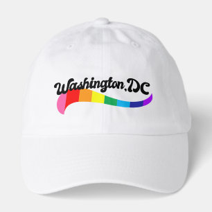 Washington DC LGB gay pride rainbow queer rights Hat