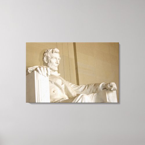 Washington DC Lincoln Memorial Canvas Print