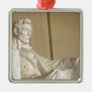 Washington, DC, Lincoln Memorial Metal Ornament