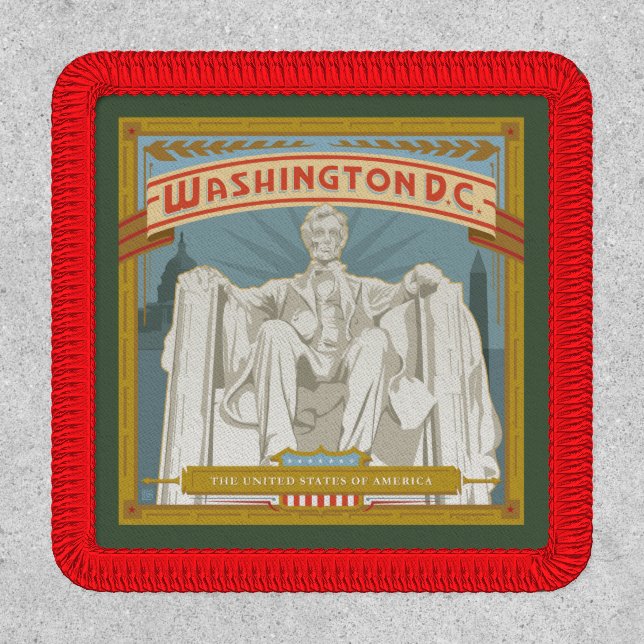 Washington DC | Lincoln Memorial Patch (Front)