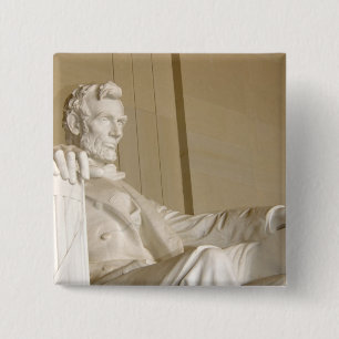 Washington, DC, Lincoln Memorial Pinback Button