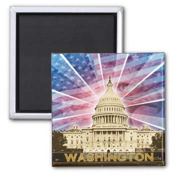 Washington Dc Magnet by politix at Zazzle