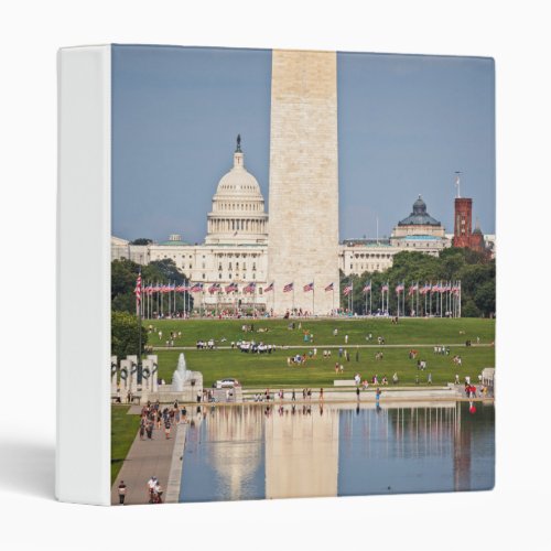 Washington DC Mall 3 Ring Binder