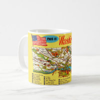 Washington DC Map Mug