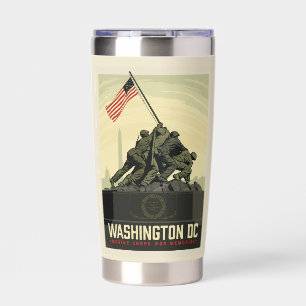 Washington, DC Marine Corps War Memorial Insulated Tumbler
