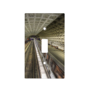 Washington DC Metro Train Station Light Switch Cover