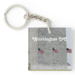 Washington DC Monument Keychain