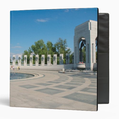 Washington DC National WWII Memorial Binder