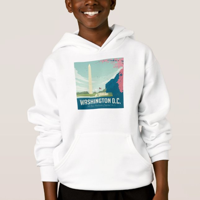 Washington DC | Our Nation's Capital Hoodie (Front)