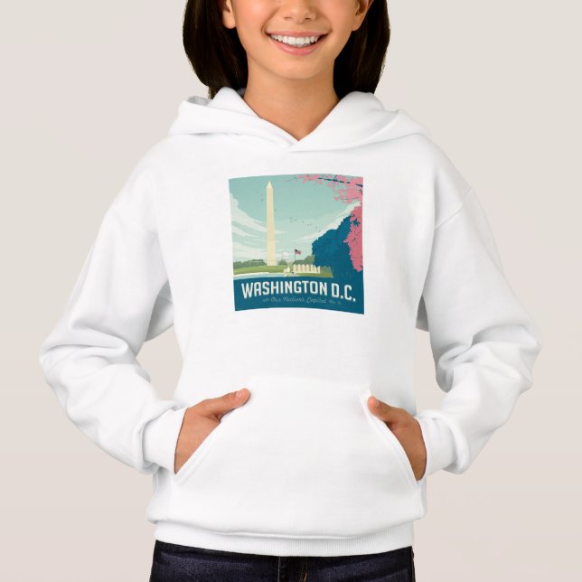 Washington DC | Our Nation's Capital Hoodie (Front)