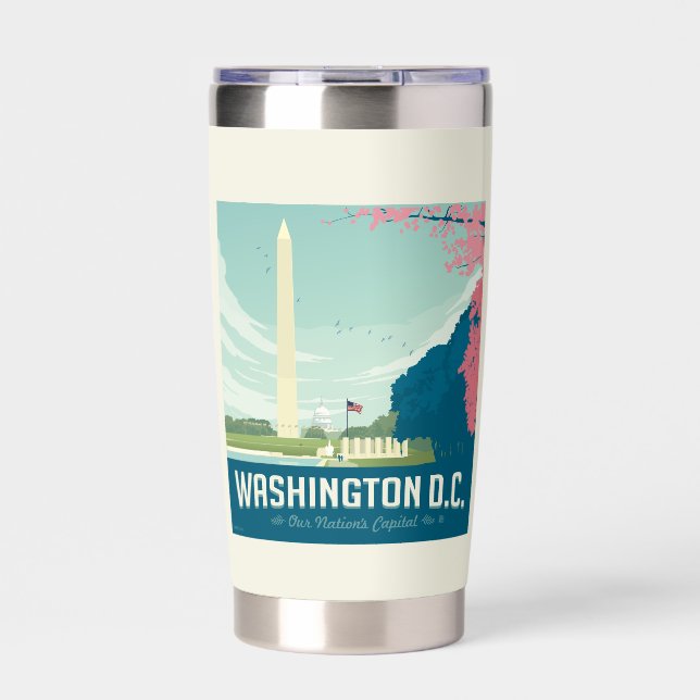Washington DC | Our Nation's Capital Insulated Tumbler (Front)