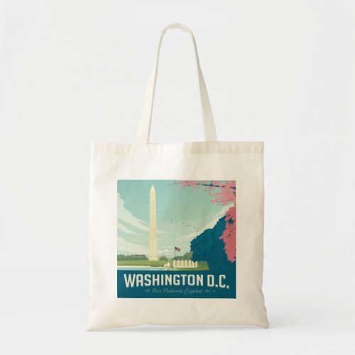 Washington DC  Our Nations Capital Tote Bag