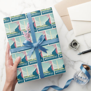 Washington DC Our Nation's Capital Wrapping Paper