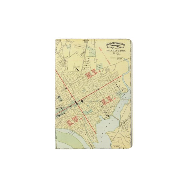 Washington, DC Passport Holder (Front)