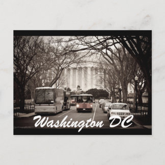 washington dc postcard