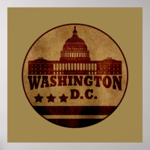 washington dc poster