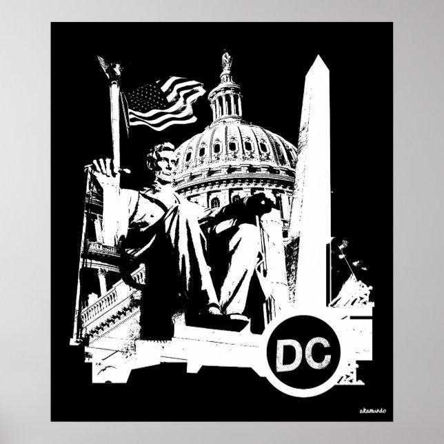 Washington DC Poster (Front)