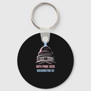 Washington Dc Pride 2025 Keychain