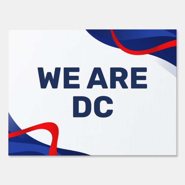 Washington DC Protest Sign (Front)