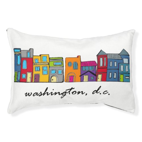 Washington DC Row House Pet Bed