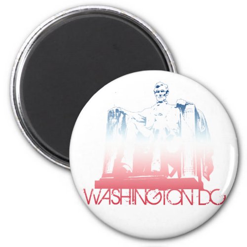 Washington DC Skyline Design Magnet