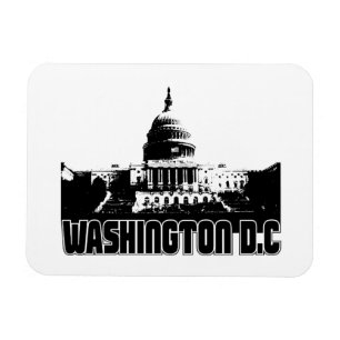 Washington DC Skyline Magnet