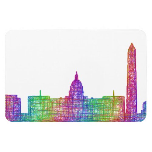 Washington DC skyline Magnet