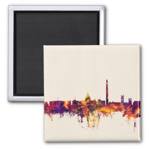 Washington DC Skyline Magnet