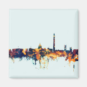 Washington DC Skyline Magnet