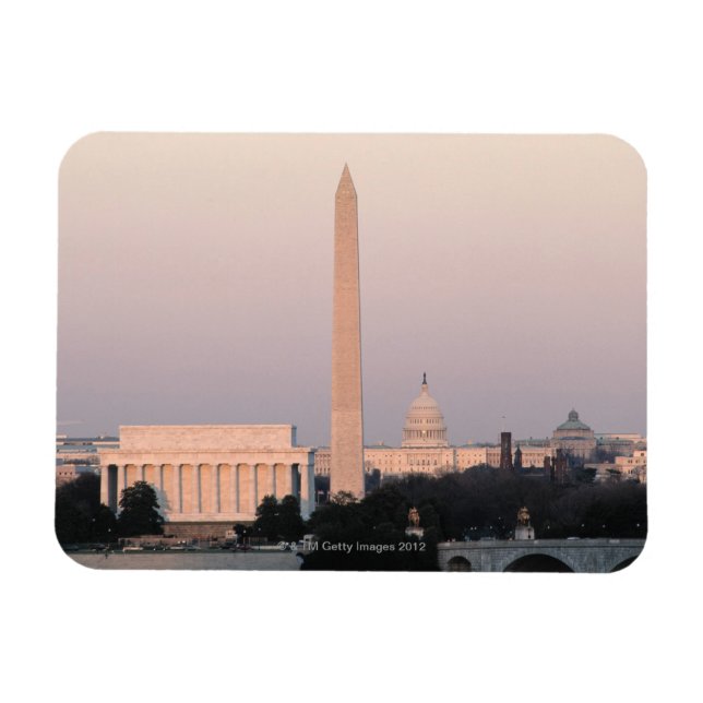 Washington, DC Skyline Magnet (Horizontal)
