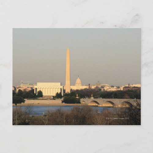 Washington DC Skyline Postcard