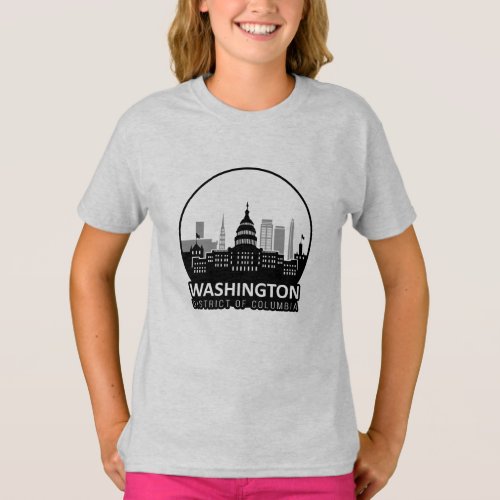 Washington DC Skyline T_Shirt