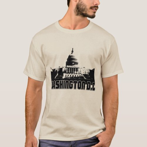 Washington DC Skyline T_Shirt