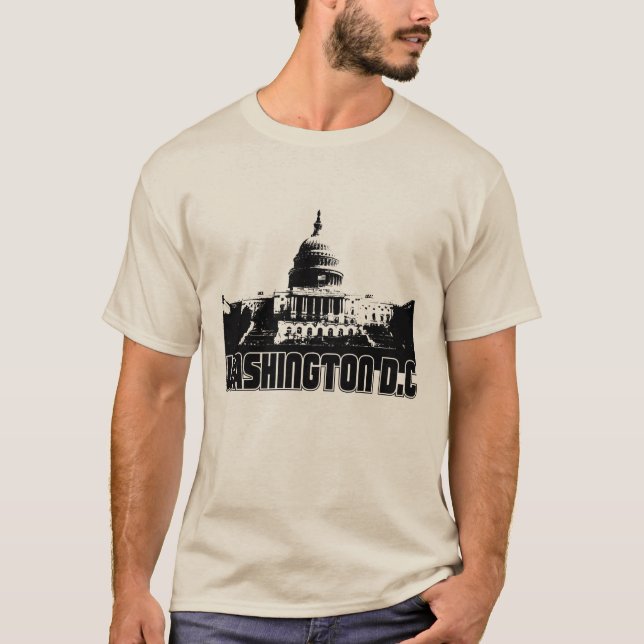 Washington DC Skyline T-Shirt (Front)
