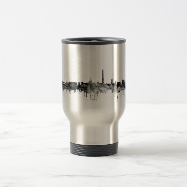Washington DC Skyline Travel Mug (Center)