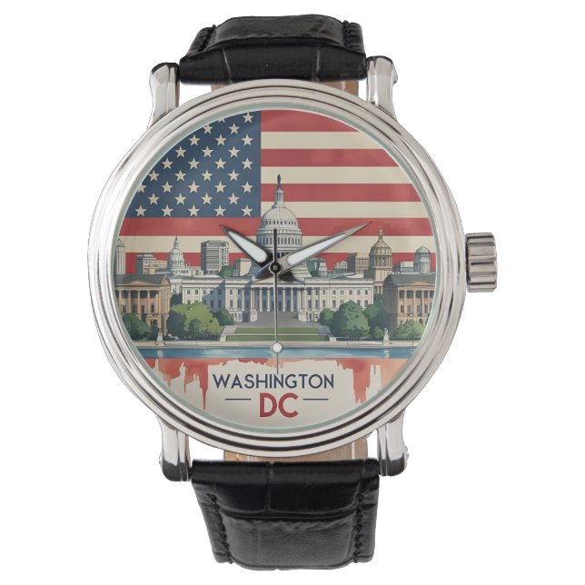 Washington DC Skyline Watch (Front)