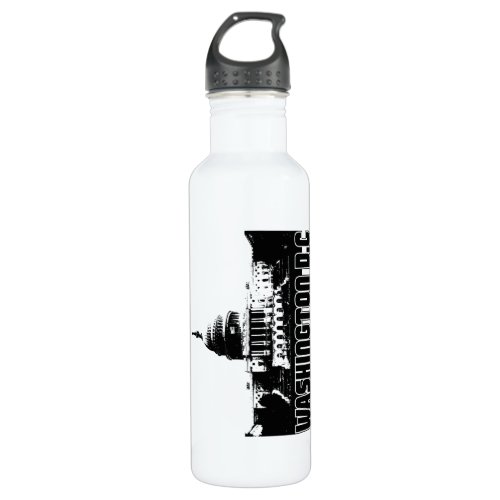 Washington DC Skyline Water Bottle