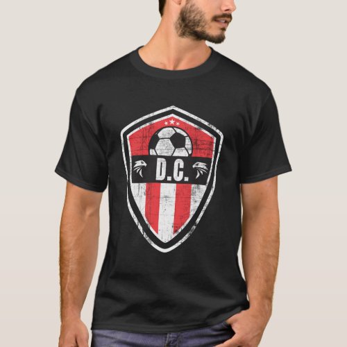Washington Dc Soccer Jersey Original Eagle Badge T_Shirt