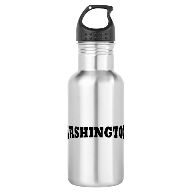 Washington DC Stainless Steel Water Bottle (Front)