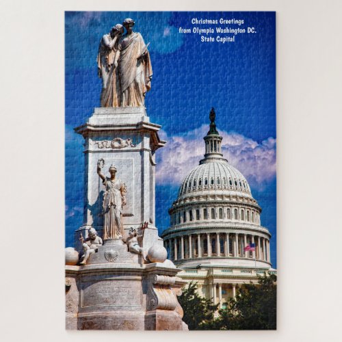 Washington DC State Capitol Jigsaw Puzzle