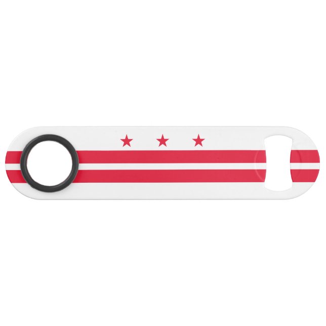 Washington DC State Flag Bar Key (Front (Horizontal))