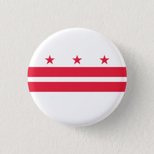 Washington DC State Flag Button