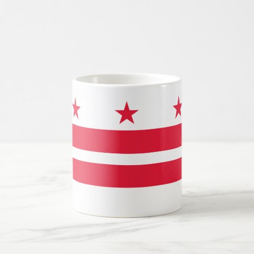Washington DC State Flag Coffee Mug