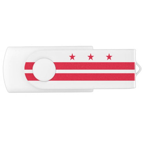 Washington DC State Flag Flash Drive