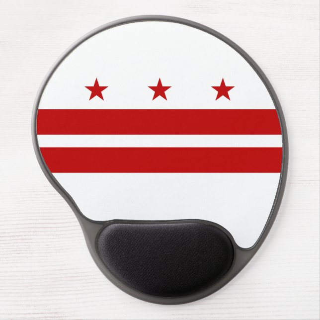 Washington DC State Flag Gel Mouse Pad (Front)