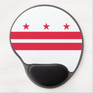 Washington DC State Flag Gel Mouse Pad