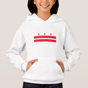 Washington DC State Flag Hoodie
