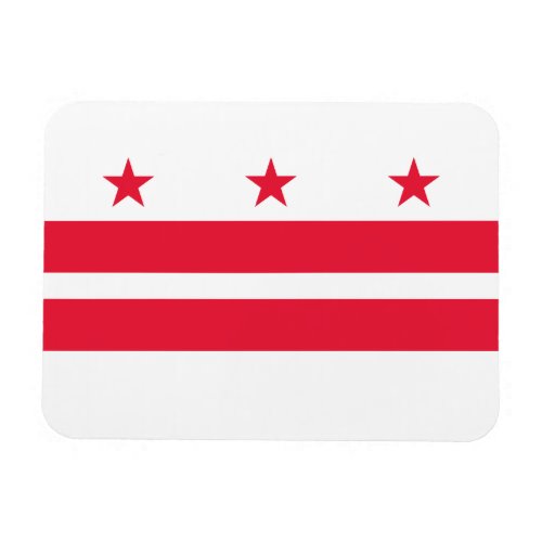 Washington DC State Flag Magnet