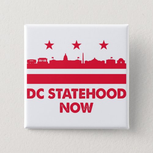 Washington DC statehood now Button